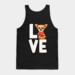 Chihuahua Love Tank Top